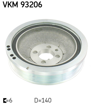 SKF VKM 93206 Puleggia cinghia, Albero a gomiti-Puleggia cinghia, Albero a gomiti-Ricambi Euro